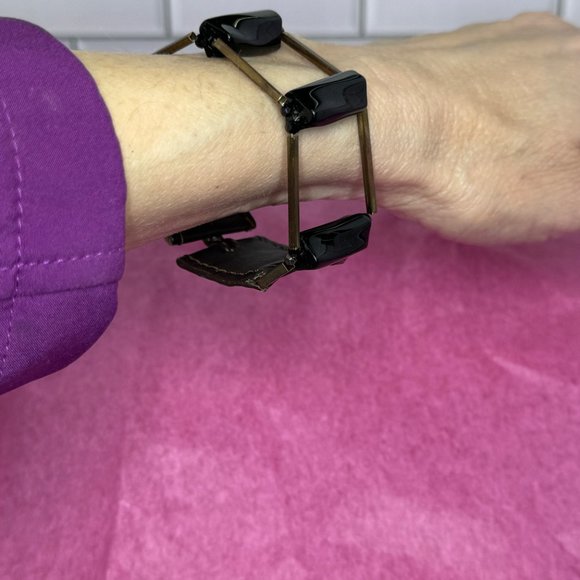 Nakamol Leather Link Bracelet - Picture 7 of 8